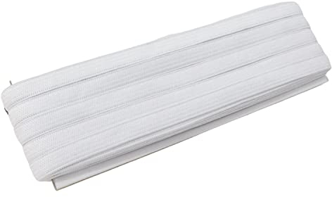 MITSY Bande élastique 6 mm 10 m Blanc Cordon en caoutchouc Souffles en caoutchouc Masques Élastique