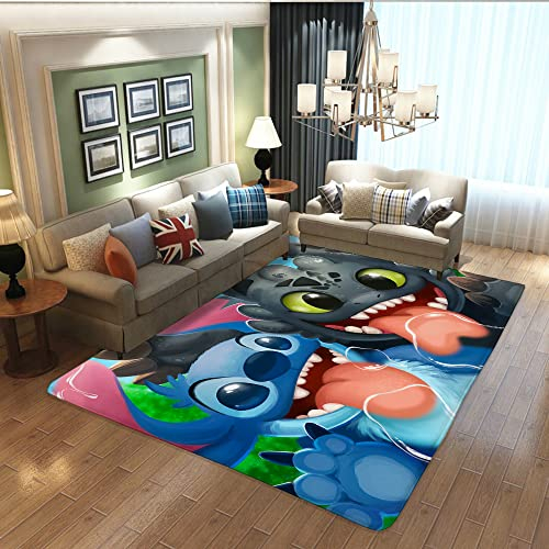 Proxiceen 3D-Anime-Teppich, Kinderzimmer-Teppich, Anime-Dekor für Jugendzimmer