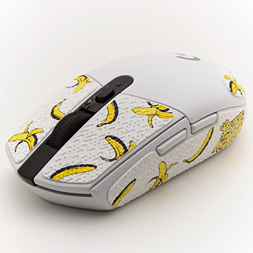 BT.L Mouse Grip for Logitech G305 & G203 Pro Gaming (Banana White)
