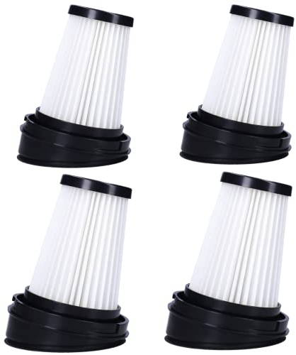 Satz 4x Filter Kompatibel mit Grundig VCH9629 VCH9630 VCH9631 VCH9632, Passt zu Gorenje SVC144FBK SVC216FR | HEPA-Filter für Grundig Handstaubsauger | Ersatzfilter Staubsauger Filter Gute Passform