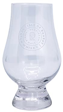 Isle of Raasay Distillery Whisky Glass | Scotch Whisky Tasting Glass | Crystal Cut Whisky Glass