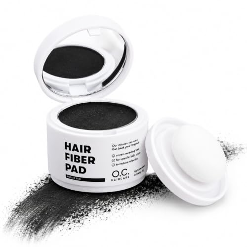 O.C. HAIRCARE Poudre épaississante pour femmes et hommes - Pour les coins secrets, les sommets et la racine des cheveux - Recommandé par les grands salons - 9 couleurs - Poudre de cheveux