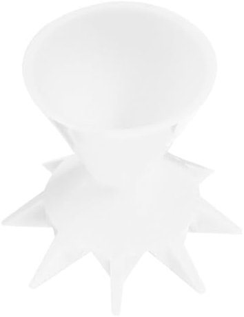 DIYEAH Vasos De Embudo Reutilizables Para Verter Pintura Suministro De Pintura Vasos De Silicona Fáciles De Limpiar