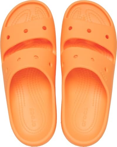 Crocs Unisex Erwachsene Classic Sandal v2 Sandalen, Orangesicle, 38/39 EU