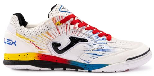 Joma Top Flex 2476 IN TOPW2476IN, Men Indoor Football Trainers, White, 44,5 EU
