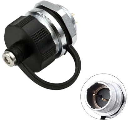 BAHJKASD WS16 TQ+ZM 2 3 4 5 7 9 Connettore aeronautico a 10 poli Impermeabile Maschio Femmina Quadrato Metallo Filettatura LED