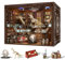 Minicity Book Nook Kit, DIY Miniature Dollhouse Booknook Kit, 3D Wooden Puzzle Bookshelf Insert Decor with LED Light and Dust Cover for Teens and Adults(Beyond Library Max)