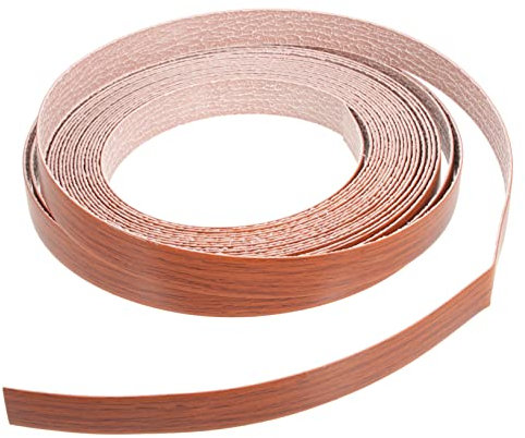 IWOWHERO Selbstklebende öbelkante PVC Kantenband Für öbel x Rosenholz Optik Ideal Für Küchenschränke Und öbelveredelung öbelkante Selbstklebend Für Einfache Anwendung