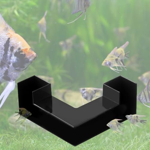 Senchinner Aquarium Tunnel Unterirdischer Tunnel Höhle 1 Stück Aquarium Dekoration Versteck für Fisch Und Garnelen zum Züchten Aquarienhöhle für Fische Welse Garnelen KrebseZüchten 12,5x12,5x5.5cm