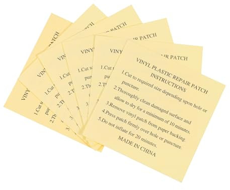 SUPVOX 60pcs Inflatable Pool Repair Kit Puncture Repair Patches for Swimming Pool