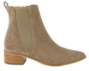 Paul Green Damen Ballerinas mit Absatz 8271-000 Weite XX-Schmal Reißverschluss