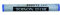KOH-I-NOOR Künstler Pastellkreide rund 10-75 8500 Berg blau 12 in Set, Pastel, Mountain Blue, 1.7 x 20.0 x 9.7 cm