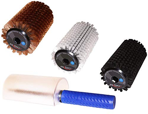 SKS Roto-Bürsten-Set II 100 mm Roßhaar Nylon Bronze