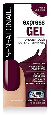 SensatioNail Express Gel Polish I'm so Bord-eaux, 1er Pack (1 x 10ml)