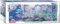 Eurographics 1000 Teile Panorama - Seerosen von Claude Monet
