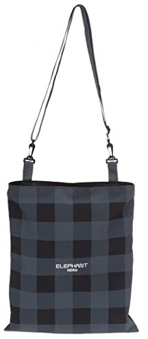 Elephant Turnbeutel 12371 Hero Signature Sportbeutel Wäschebeutel mit Schultergurt/fixierbar (Plaid Red (Schwarz mit Magenta-Pink))