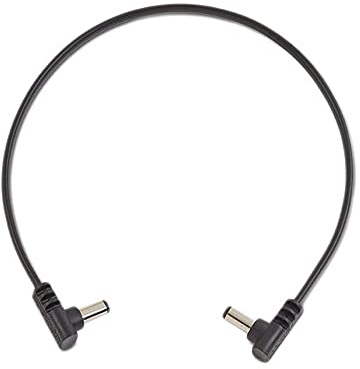 RockBoard Flat Power Cable, Angled/Angled - 30 cm / 11 13/16
