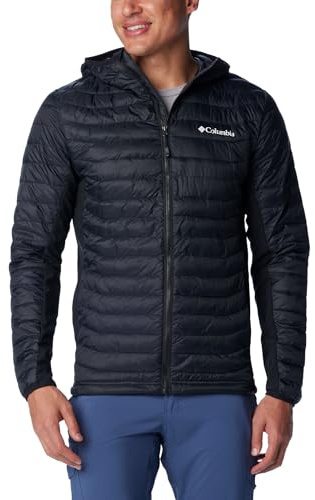 Columbia Powder Pass Giacca, Black 011, L Uomo