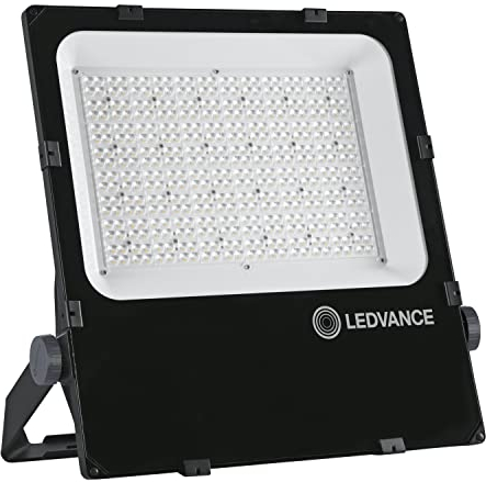 LEDVANCE Fluter LED: für Wand/Mast/Boden/Decke, FLOODLIGHT PERFORMANCE SYM R30, 290 W, 220…240 V, Ausstrahlungswinkel: 30, Warm White, 3000 K, Gehäusematerial: Aluminium, IP66, 1-er-Pack