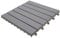'vidaXL Grey Wash Acacia Wood Decking Tiles - Versatile Interlocking Flooring for Garden, Terrace, Balcony - Decorative and Durable, Set of 10