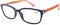 DOOViC Blaulichtfilter Computer Lesebrille Schwarze/Rechteckig Rahmen Federscharnier Bambus Mustern Büegel Brille mit Stärke für Herren/Damen 1,0