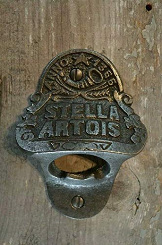 Retro Collections Stella CAST Iron BAR Wall Mounted Bottle Opener