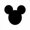 tradercat Auto Aufkleber Disney Mickey Maus Minnie Maus - 15.8cmx14.8 cm - Sticker für alle Oberflächen - Fenster, Seitenspiegel, Heckscheibe, Motorhaube, Fahrzeug – mit Anleitung
