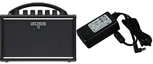 BOSS Ktn-Mini Katana Portable Guitar Amplifier, A Compact, Go-Anywhere Amp That Runs On Batteries - Rich, Full Sound & Roland Psb-230Uk Ac Adapter - Power Adapter