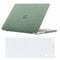 Se7enline Compatible with 2024 2023 2022 2021 MacBook Pro 14 inch Case Hard Shell Laptop Cover for 14-inch Macbook Pro A2918 A2992 A3112 A3401 A2779 A2442 M4 M3 M2 M1 &TPU Keyboard Skin,Midnight Green