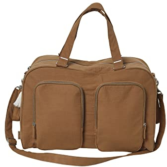 VERTBAUDET Große Wickeltasche,Family L aus Musselin karamell ONE SIZE