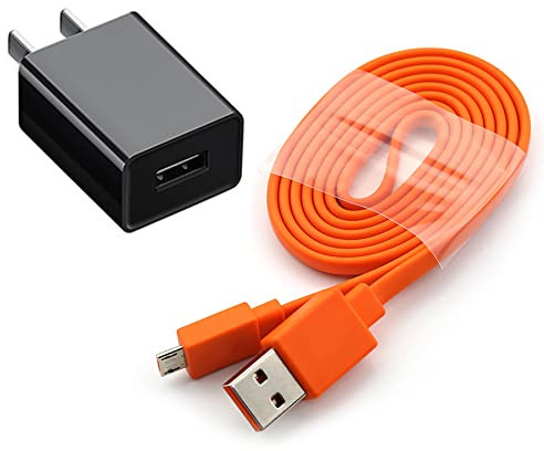 Hyacinyh USB Fast Charger Power Adapter Cable Charging Cord Compatible with JBL Wireless Bluetooth Speaker Earphone Headphone