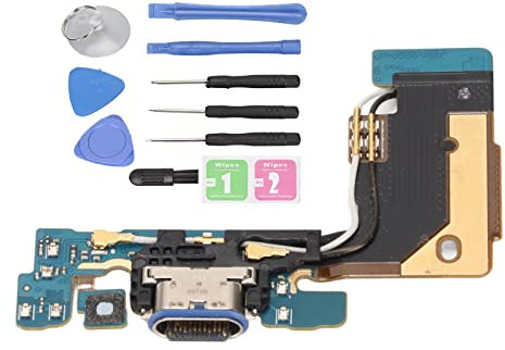 Cuifati Ersatz-USB-Ladegerät, Ladeanschluss, Flexkabel, Platine, Dock-Anschluss für G8 ThinQ, Passt Genau in die Ursprüngliche Maschinenposition