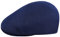 Kangol Seamless Tropic 507 Flatcap Schirmmütze Schiebermütze (L (58-59 cm) - dunkelblau)