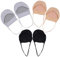 Healvian 3 Paare Unsichtbare Strumpfbandpolster Offene Zehensocke No-show-hälfte Halbe Zehe Unsichtbare No-show-socken Aus Spitze Damensocken Loafer Nylon Sandalen Fräulein Spitzenstrümpfe