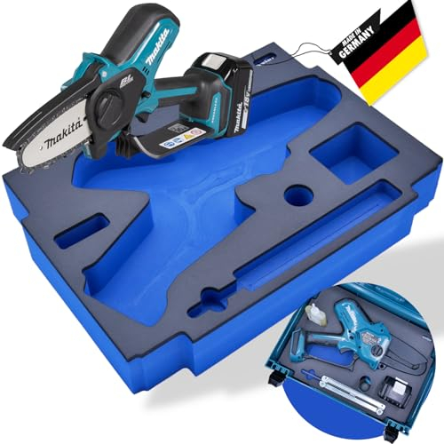 SCHWÄBLE® Schaumeinlage Schaumstoffeinlage für Makita Akku Kettensäge DUC101