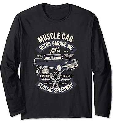 Muscle Car Retro Garage Inc. Classic Speedway Manche Longue