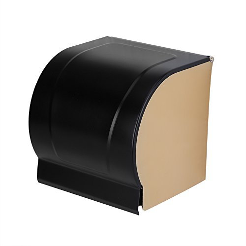 Srliya pet proof toilet paper roll 14×14×14 wall mounted space aluminum toilet roll paper towel rack tissue box bathroom accessory
