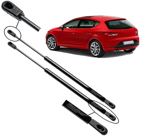 Ramor Strutz 2x Verin de Hayon Compatibles avec Seat Leon mk3 2012-2019. Voiture à Hayon. Ressorts à Gaz pour Hayon, Verins de Coffre. Remplacement pour 5F4827550A et d'autres.