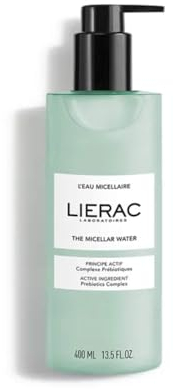 Lierac Detergente Acqua Micellare Struccante, Deterge e Idrata, 400 ml