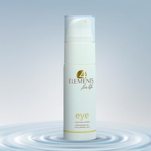 4 Elements for life Eye Contour Sérum à l'acide hyaluronique 30 ml hydrate, raffermit et protège le contour des yeux. Le résultat est particulièrement perceptible sur les peaux fatiguées et