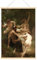 William Adolphe Bouguereau Kunstdruck – Nymphen und Satyrn mit Holzaufhänger – Badezimmer-Dekoration – berühmte Gemälde-Reproduktion, geeignet für Wanddekoration in Küche und Wohnrahmen, 30 x 40 cm
