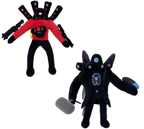wiztex Stück Sk-ibidi Plüschspielzeug-Set! Inspiriert von der urkomischen Sk-ibidi Plüschtier Gaming-Fans und Kinder (2 Pcs Set New)