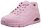 Skechers Uno Night Shades Chaussures pour femme, rose clair, 38 EU