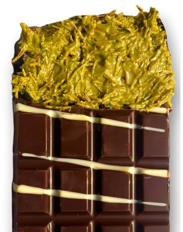 Cioccolato di Dubai con pistacchio 220 g – Extra ripieno con un cremoso cuore al pistacchio, croccantezza super, combinazione perfetta di pistacchio e cioccolato (formato intero, cioccolato fondente)