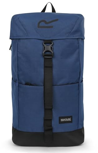 Regatta Rucksack Shilton 20L mit verstellbaren Schultergurten & Rückenteil für Komfort – perfekt für Walking, Wandern, Camping und Trekking, blau, M, Casual