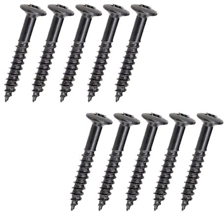 10 viti di fissaggio del telaio in acciaio inox, per chitarra, humbucker pickup, viti di montaggio per chitarra elettrica