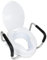 Raised Toilet Seat with Removable Handles – Disabled Toilet Seat Raiser Medical Supplies Equipment for Handicap, Adults, Elderly Hip Replacement After Surgery