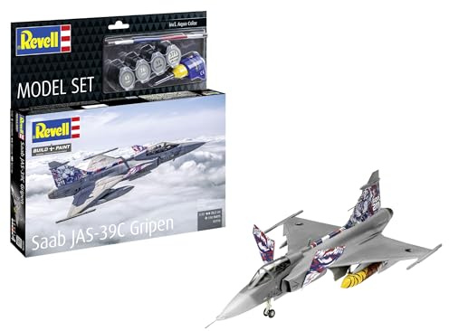 Revell Modellbau Model Set Saab JAS-39C Gripen