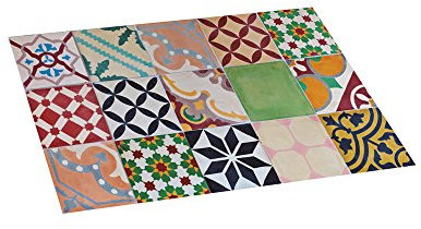 STOR PLANET Croma - Alfombra Vinílica Estampada Mosaico 45X75