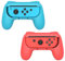 MoKo Nintendo Switch Joy-con Grips - [2 Paquetes] Handle Kits para Nintendo Switch Controlador, Rojo y Azul